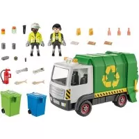 Playmobil City Life - Camion de reciclare cu accesorii