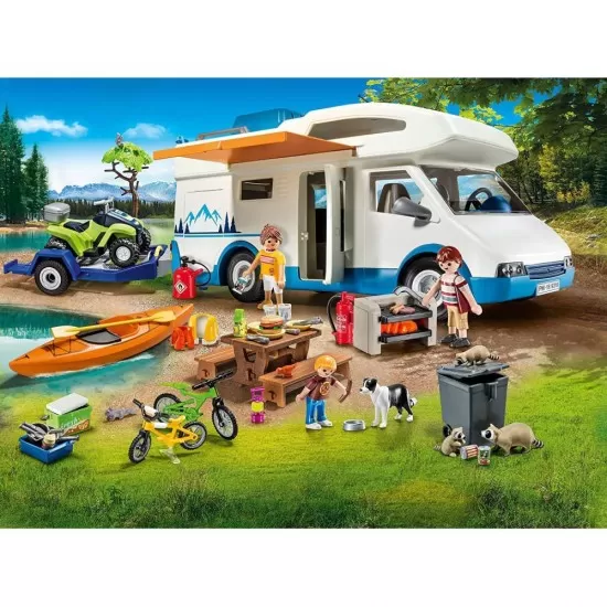 Playmobil Family Fun - Camping cu rulota