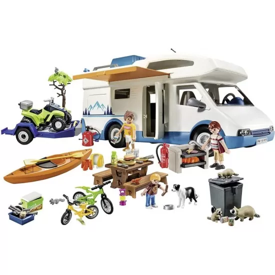 Playmobil Family Fun - Camping cu rulota