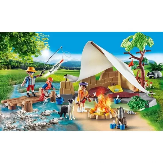 Playmobil Family Fun - Camping in familie