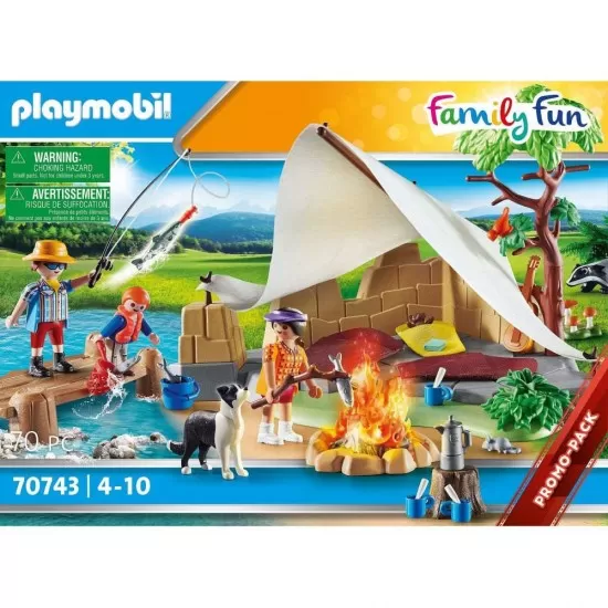 Playmobil Family Fun - Camping in familie