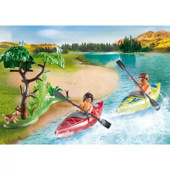 Playmobil Family Fun - Camping langa rau
