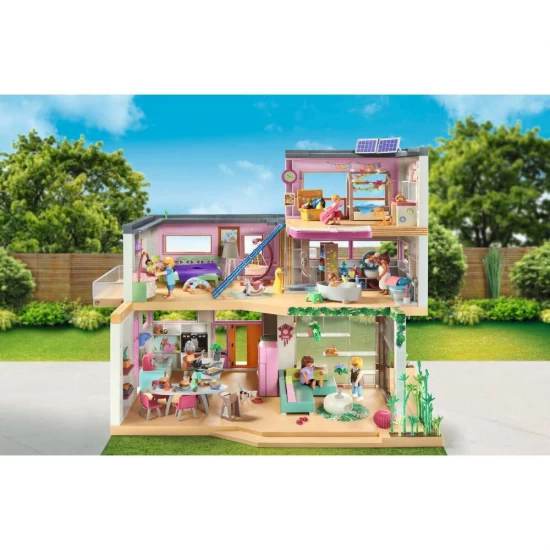 Playmobil My Life - Casa cu gradina de iarna Playmobil My Life - Casa cu gradina de iarna
