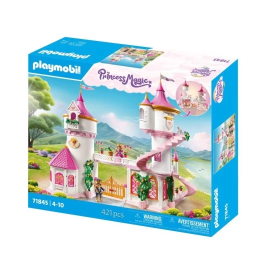 Playmobil Princess Magic - Castelul printesei cu cuplu regal Playmobil Princess Magic - Castelul printesei cu cuplu regal