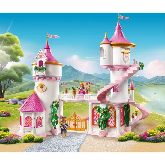 Playmobil Princess Magic - Castelul printesei cu cuplu regal Playmobil Princess Magic - Castelul printesei cu cuplu regal