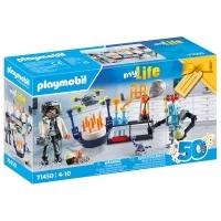 Playmobil My Life - Cercetator cu roboti