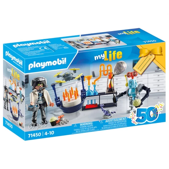 Playmobil My Life - Cercetator cu roboti Playmobil My Life - Cercetator cu roboti