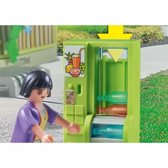 Playmobil City Life - Chiosc pentru pranz Playmobil City Life - Chiosc pentru pranz