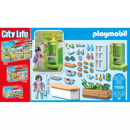 Playmobil City Life - Chiosc pentru pranz Playmobil City Life - Chiosc pentru pranz