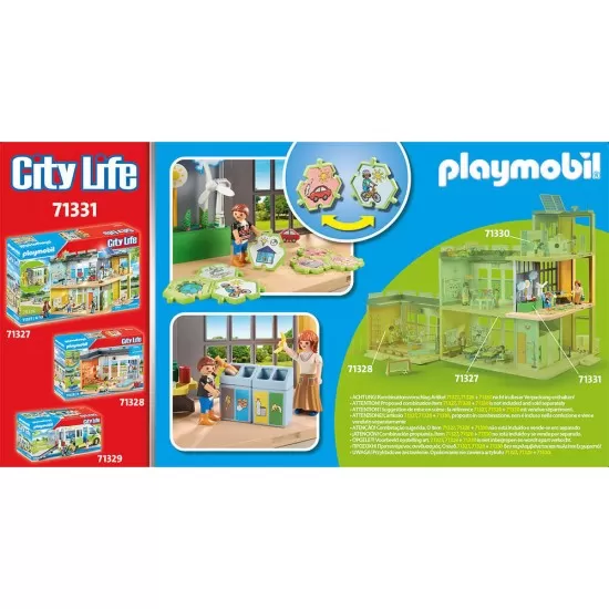 Playmobil City Life - Clasa de stiinte climatice Playmobil City Life - Clasa de stiinte climatice