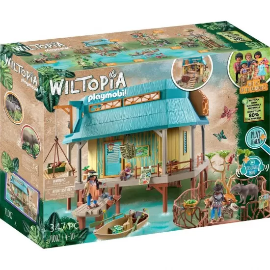Set de joaca Playmobil Wiltopia - Clinica pentru animale Set de joaca Playmobil Wiltopia - Clinica pentru animale