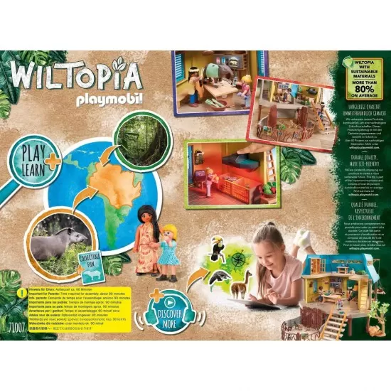 Set de joaca Playmobil Wiltopia - Clinica pentru animale Set de joaca Playmobil Wiltopia - Clinica pentru animale