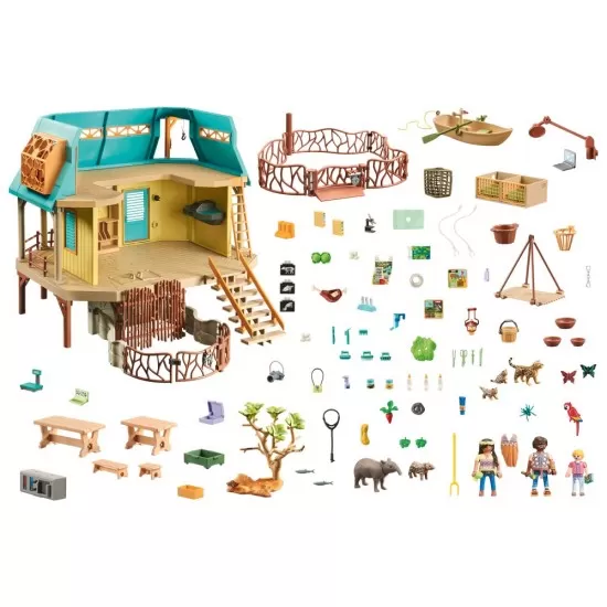 Set de joaca Playmobil Wiltopia - Clinica pentru animale Set de joaca Playmobil Wiltopia - Clinica pentru animale