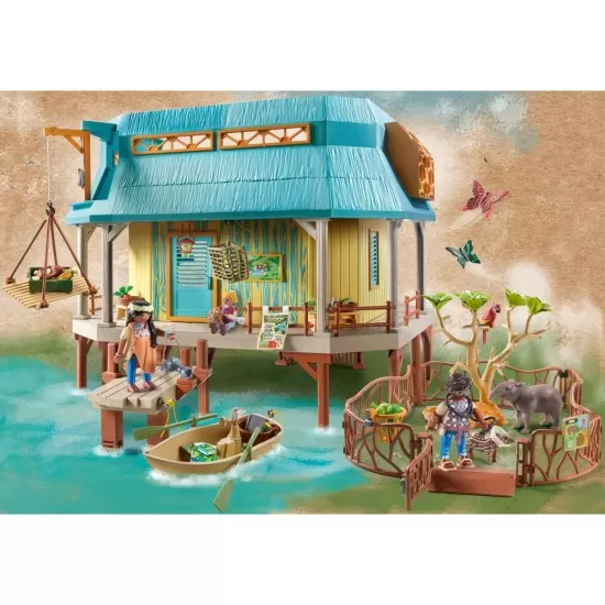 Set de joaca Playmobil Wiltopia - Clinica pentru animale Set de joaca Playmobil Wiltopia - Clinica pentru animale