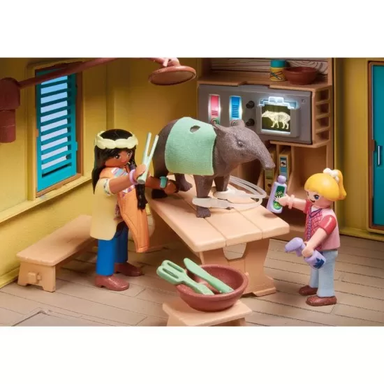 Set de joaca Playmobil Wiltopia - Clinica pentru animale Set de joaca Playmobil Wiltopia - Clinica pentru animale