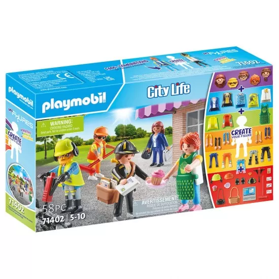 Playmobil City Life - Creeaza propria figurina viata la oras Playmobil City Life - Creeaza propria figurina viata la oras