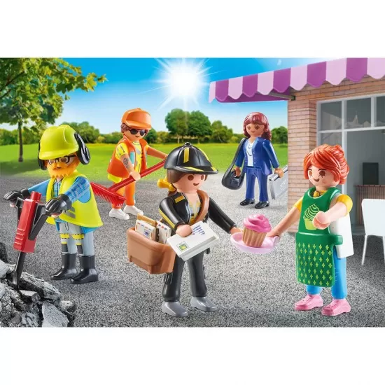 Playmobil City Life - Creeaza propria figurina viata la oras Playmobil City Life - Creeaza propria figurina viata la oras