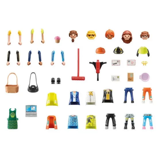 Playmobil City Life - Creeaza propria figurina viata la oras Playmobil City Life - Creeaza propria figurina viata la oras