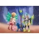 Playmobil Ayuma - Crystal Fairy si Moon Fairy cu animalute de suflet Playmobil Ayuma - Crystal Fairy si Moon Fairy cu animalute de suflet