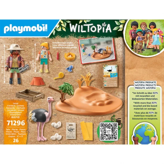 Playmobil Wiltopia - Cuib de strut Playmobil Wiltopia - Cuib de strut