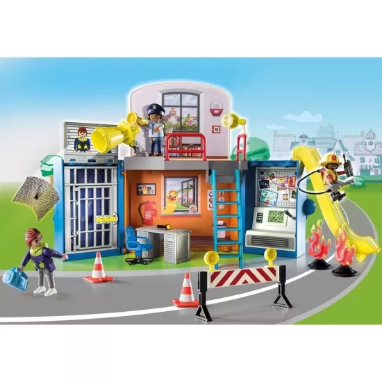 Playmobil D.O.C - Centru mobil de comanda Playmobil D.O.C - Centru mobil de comanda