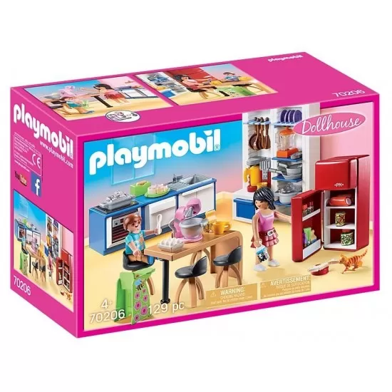 Playmobil Dollhouse - Bucataria familiei Playmobil Dollhouse - Bucataria familiei
