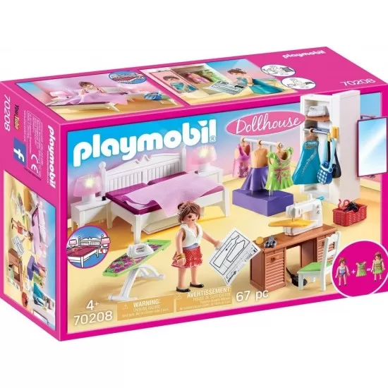 Playmobil Dollhouse - Dormitorul familiei Playmobil Dollhouse - Dormitorul familiei