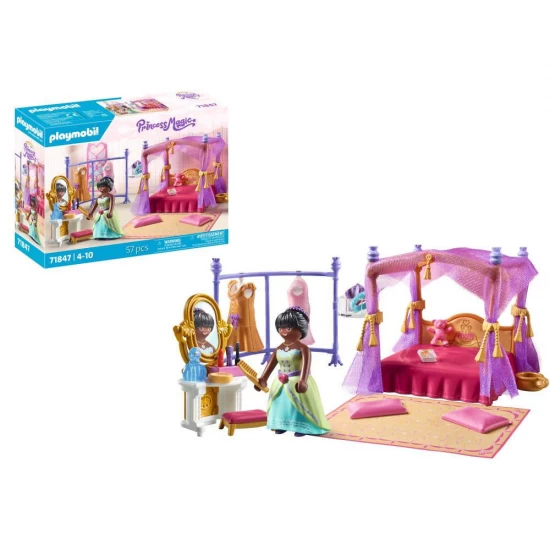 Playmobil Princess Magic - Dormitorul printesei cu dressing Playmobil Princess Magic - Dormitorul printesei cu dressing