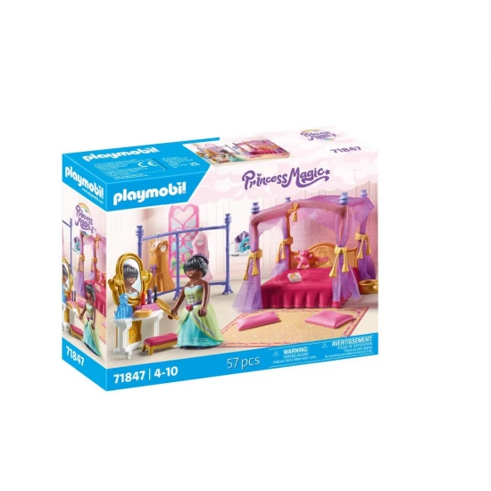 Playmobil Princess Magic - Dormitorul printesei cu dressing Playmobil Princess Magic - Dormitorul printesei cu dressing