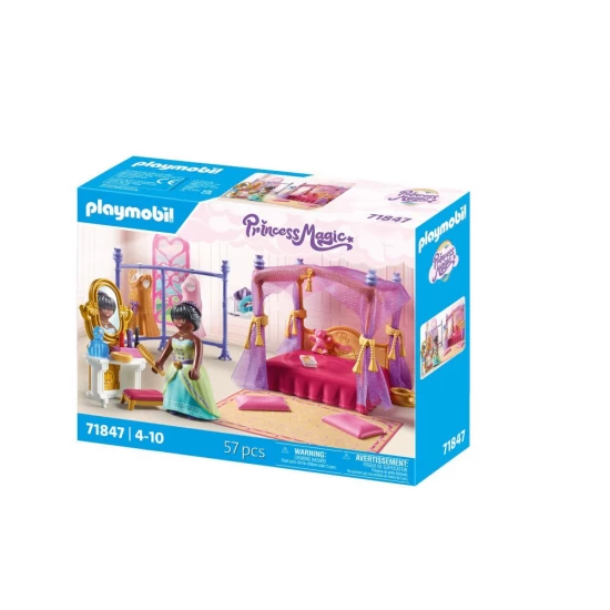 Playmobil Princess Magic - Dormitorul printesei cu dressing Playmobil Princess Magic - Dormitorul printesei cu dressing