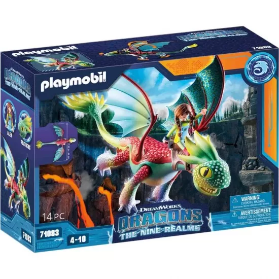 Playmobil Dragons Feathers & Alex Playmobil Dragons Feathers & Alex