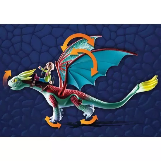 Playmobil Dragons Feathers & Alex Playmobil Dragons Feathers & Alex