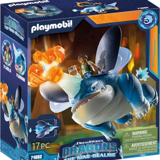 Playmobil Dragons - Plowhorn & D'Angelo Playmobil Dragons - Plowhorn & D'Angelo
