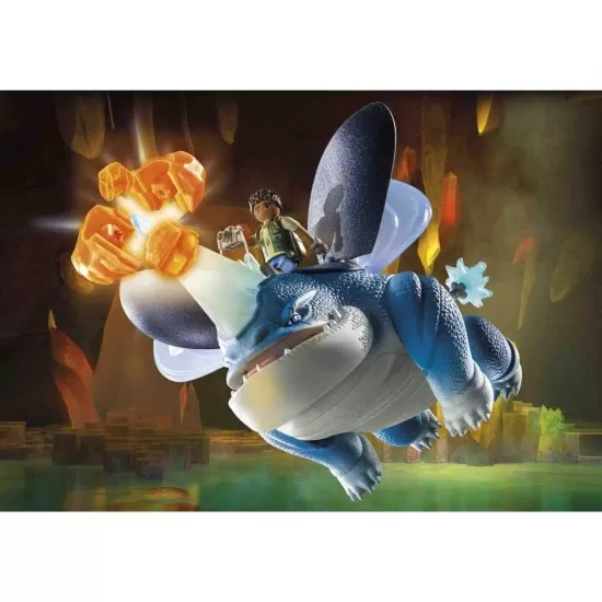 Playmobil Dragons - Plowhorn & D'Angelo Playmobil Dragons - Plowhorn & D'Angelo