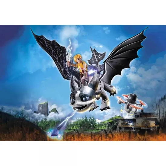 Playmobil Dragons - Thunder & Tom Playmobil Dragons - Thunder & Tom