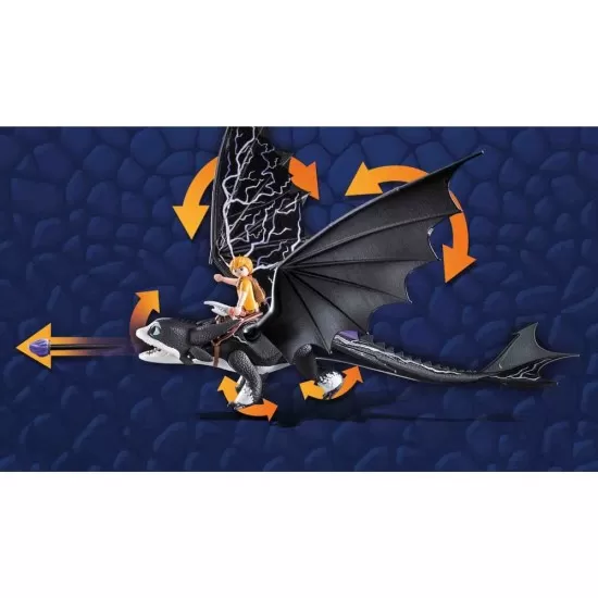 Playmobil Dragons - Thunder & Tom Playmobil Dragons - Thunder & Tom