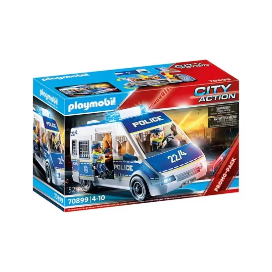 Playmobil City Action - Duba politie cu lumini si sunete Playmobil City Action - Duba politie cu lumini si sunete