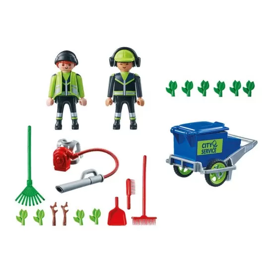Playmobil City Action - Echipa de curatare strazi Playmobil City Action - Echipa de curatare strazi