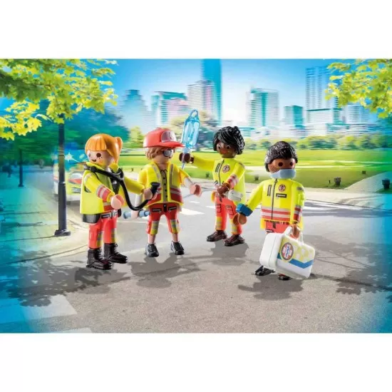 Playmobil City Life - Echipaj de salvare Playmobil City Life - Echipaj de salvare
