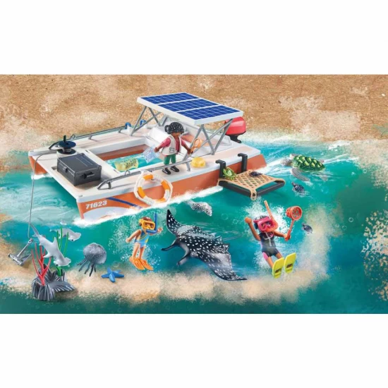 Playmobil Wiltopia - Examinarea barierelor de corali Playmobil Wiltopia - Examinarea barierelor de corali