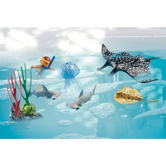 Playmobil Wiltopia - Examinarea barierelor de corali Playmobil Wiltopia - Examinarea barierelor de corali