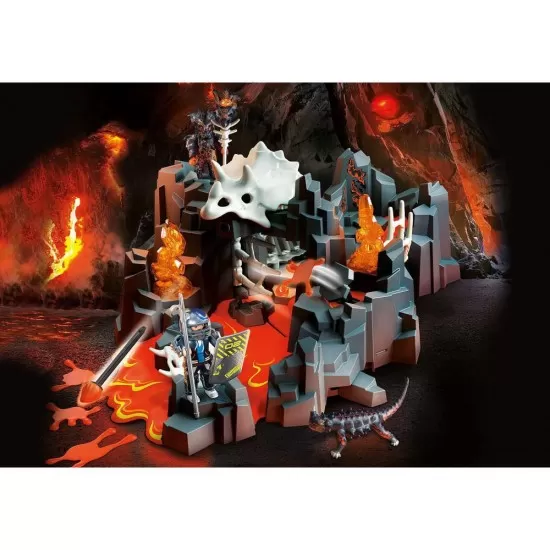 Playmobil Dino Rise - Gardianul minei de lava Playmobil Dino Rise - Gardianul minei de lava