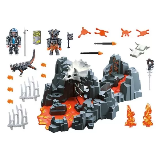 Playmobil Dino Rise - Gardianul minei de lava Playmobil Dino Rise - Gardianul minei de lava