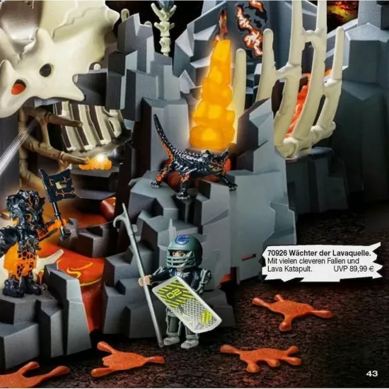 Playmobil Dino Rise - Gardianul minei de lava Playmobil Dino Rise - Gardianul minei de lava