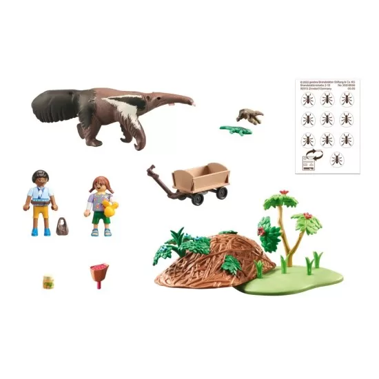 Set de joaca Playmobil Wiltopia - Ingrijirea furnicarului Set de joaca Playmobil Wiltopia - Ingrijirea furnicarului