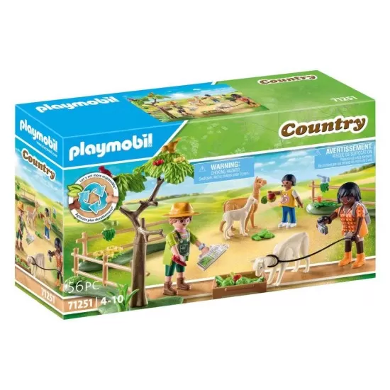 Playmobil Country - La plimbare cu alpaca Playmobil Country - La plimbare cu alpaca