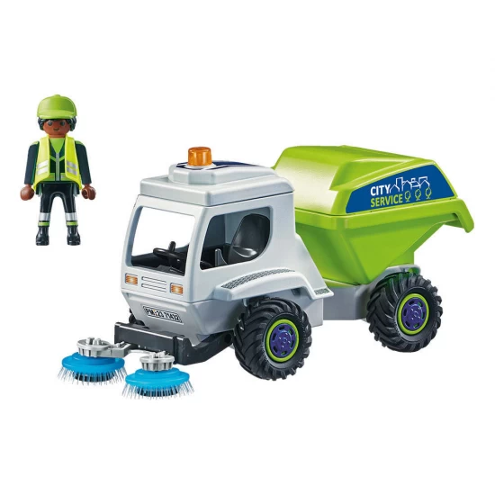 Playmobil City Action - Masinuta de curatat strada Playmobil City Action - Masinuta de curatat strada