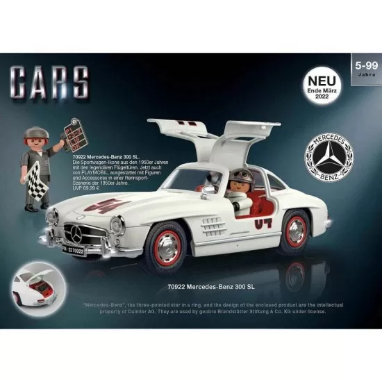 Playmobil Mercedes 300 SL W198 Playmobil Mercedes 300 SL W198