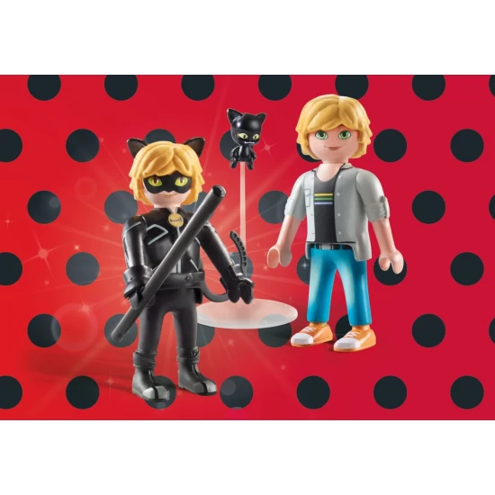 Playmobil Miraculous - Adrien si Cat Noir Playmobil Miraculous - Adrien si Cat Noir