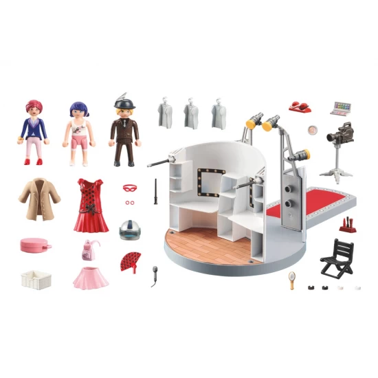 Playmobil Miraculous - Defilarea de moda in Paris Playmobil Miraculous - Defilarea de moda in Paris
